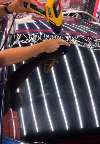 Window tint installation - Orlando Auto Detailing